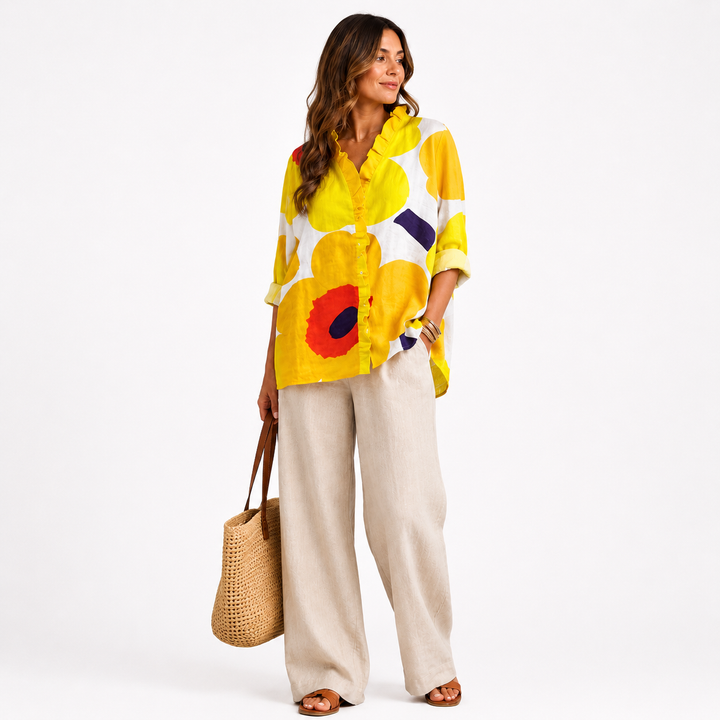 Tiziana™ | Blusa Chic in Lino