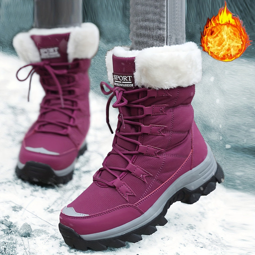 Sabina™ | Stivali in pelle da inverno