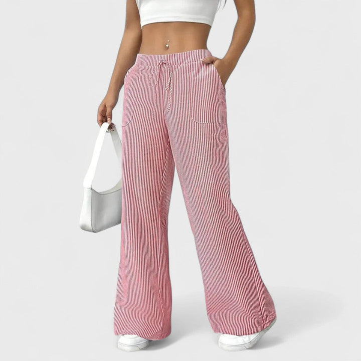 Margherita™ | Comodi pantaloni larghi con dettagli eleganti