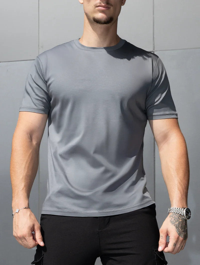 Emanuele™ | T-Shirt Evano - Grigio Scuro