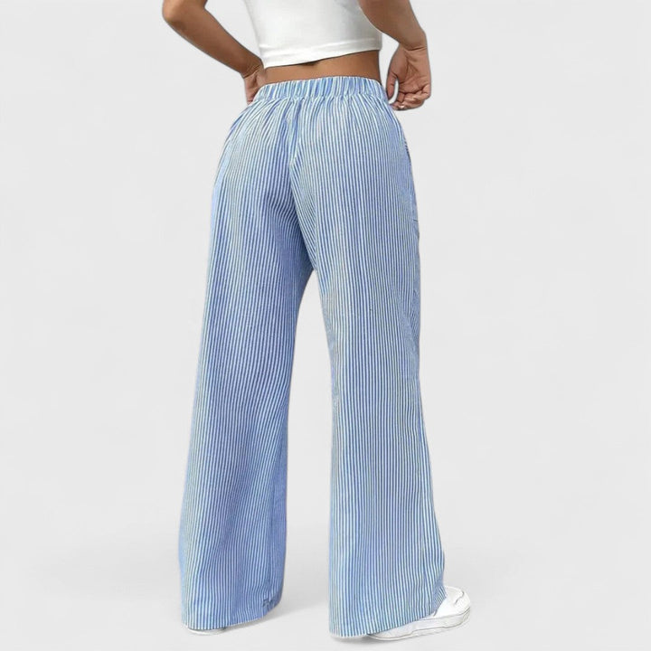 Margherita™ | Comodi pantaloni larghi con dettagli eleganti