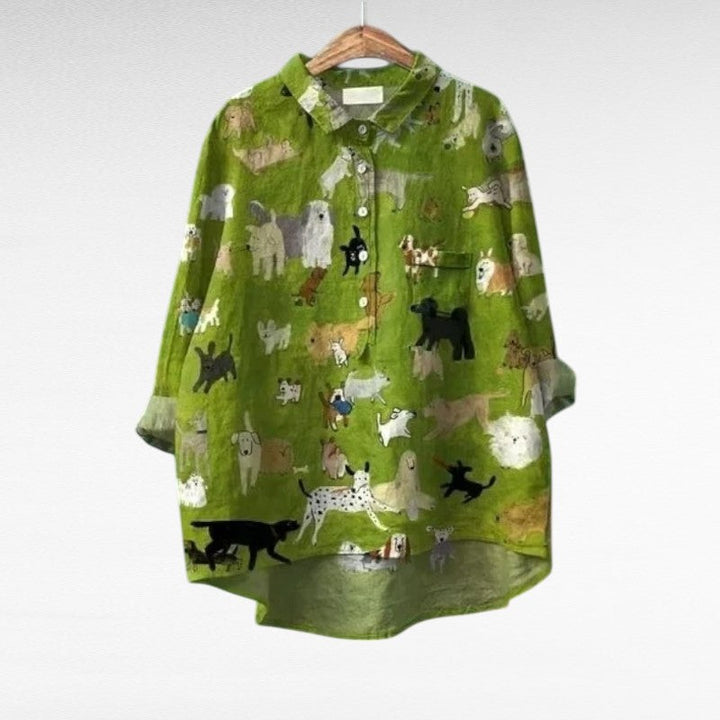 Veronica™ | Blusa in Lino