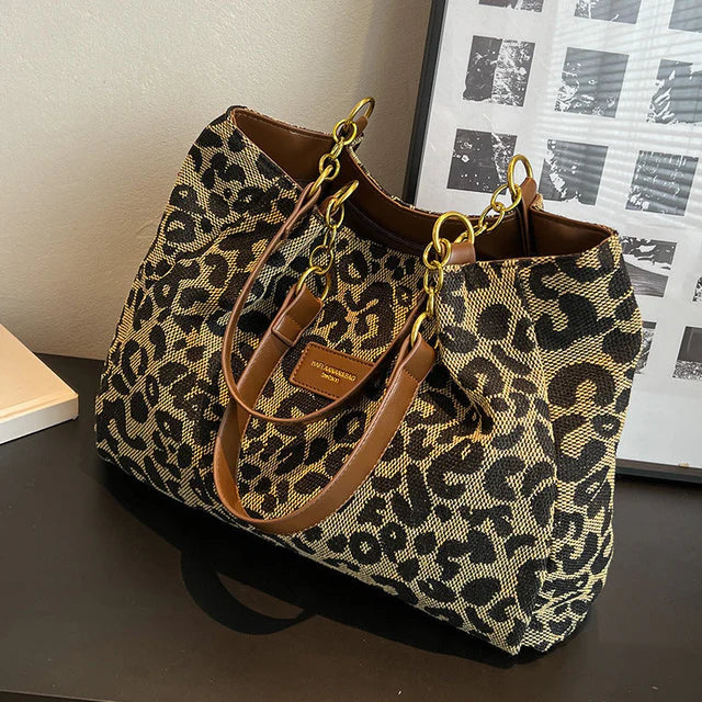 Alessia™ | CHIC LEOPARD TOTE BAG