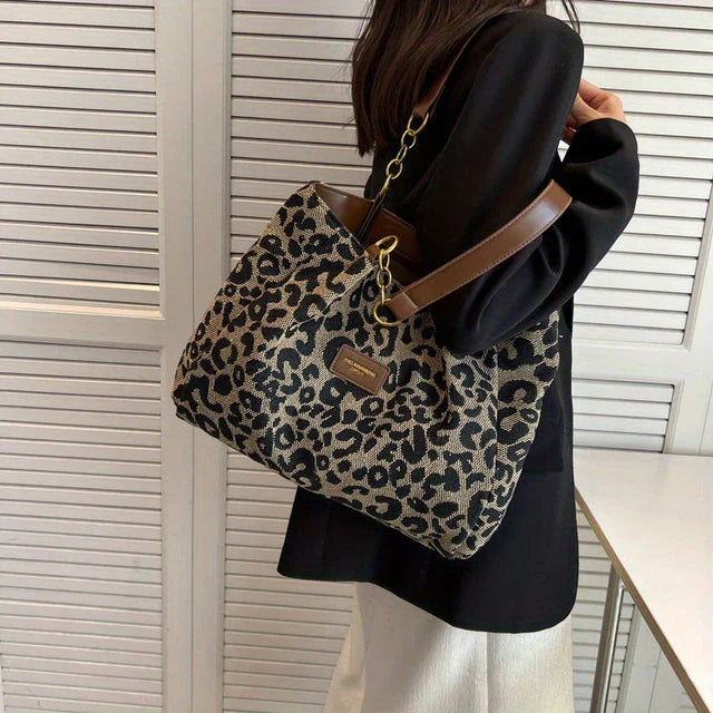 Alessia™ | CHIC LEOPARD TOTE BAG