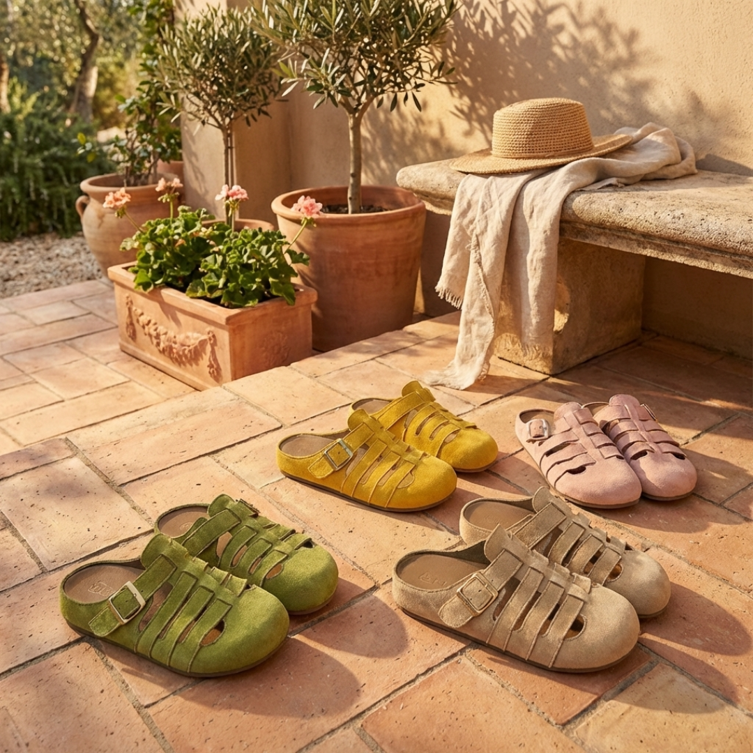 Calvina™ | Sandali Mules Comfort
