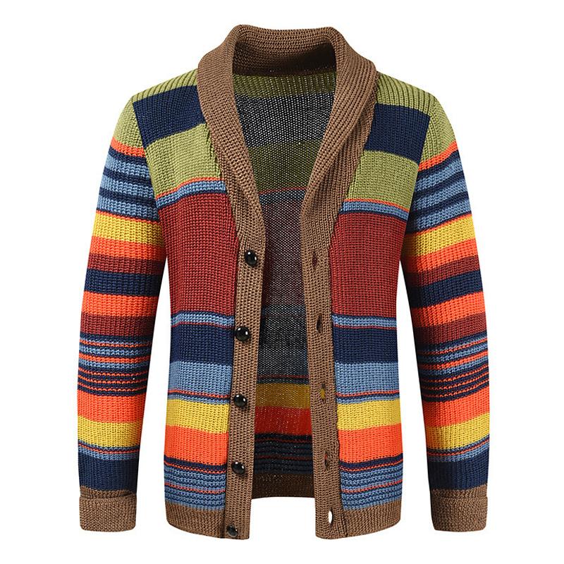 Cesare™ | Cardigan a righe retrò
