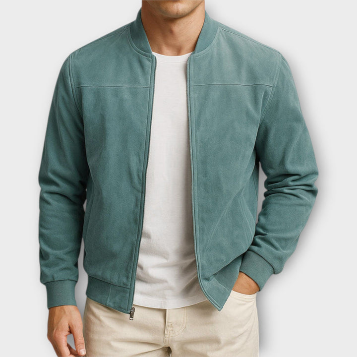 Bruno™ | Giacca Bomber in Camoscio