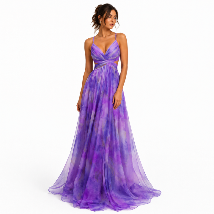 Priscilla™ | Abito Floreale Chic