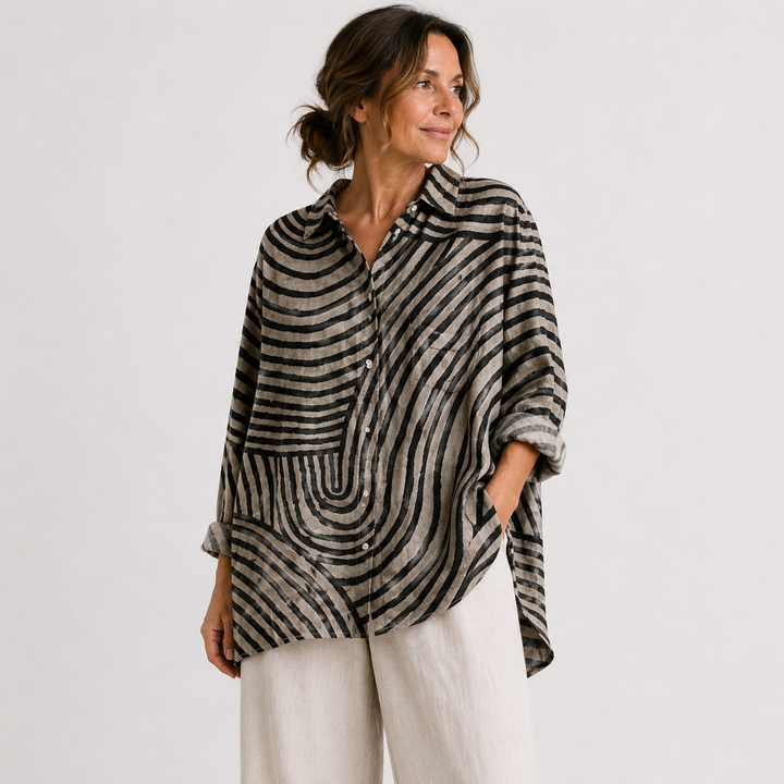 Tatiana™ | Elegante Blusa Estiva in Lino