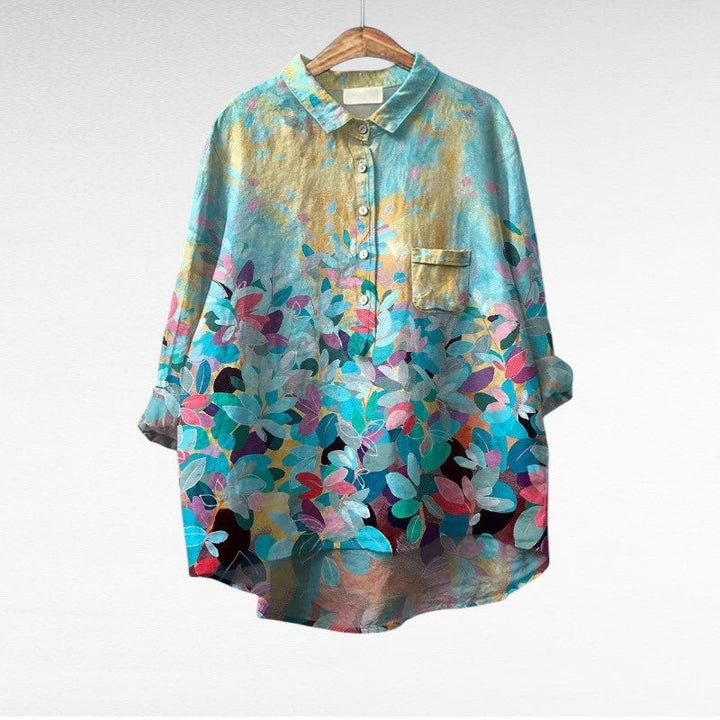Adriana™ | Elegante Blusa Estiva in Lino