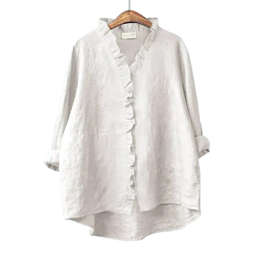 Renata™ | Blusa Chic in Lino