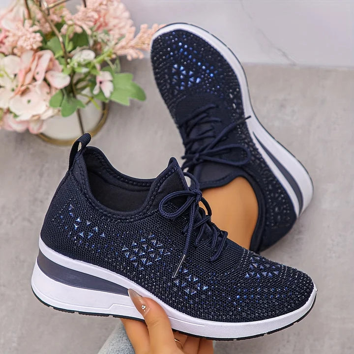 Noemi™ – Scarpe ortopediche con strass scintillanti