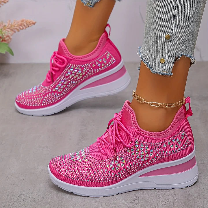 Noemi™ – Scarpe ortopediche con strass scintillanti