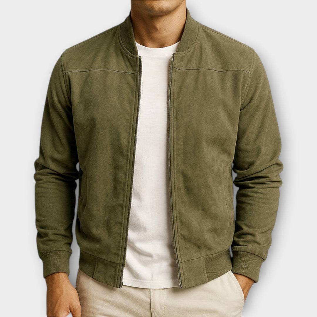 Bruno™ | Giacca Bomber in Camoscio