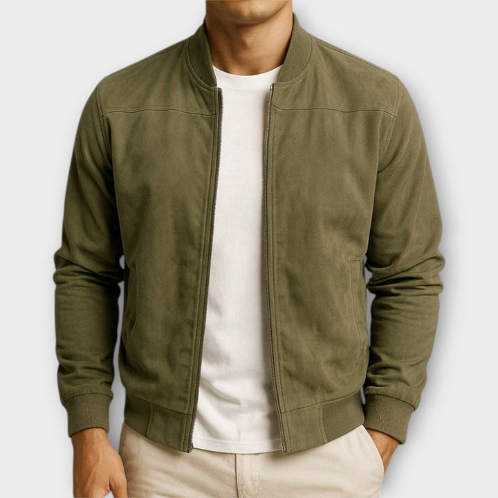 Bruno™ | Giacca Bomber in Camoscio