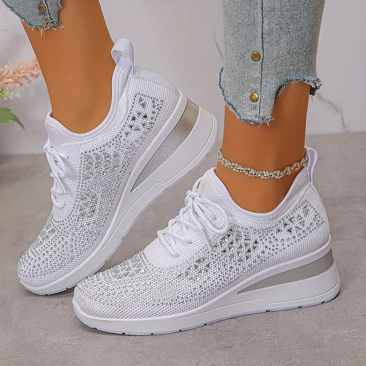 Noemi™ – Scarpe ortopediche con strass scintillanti