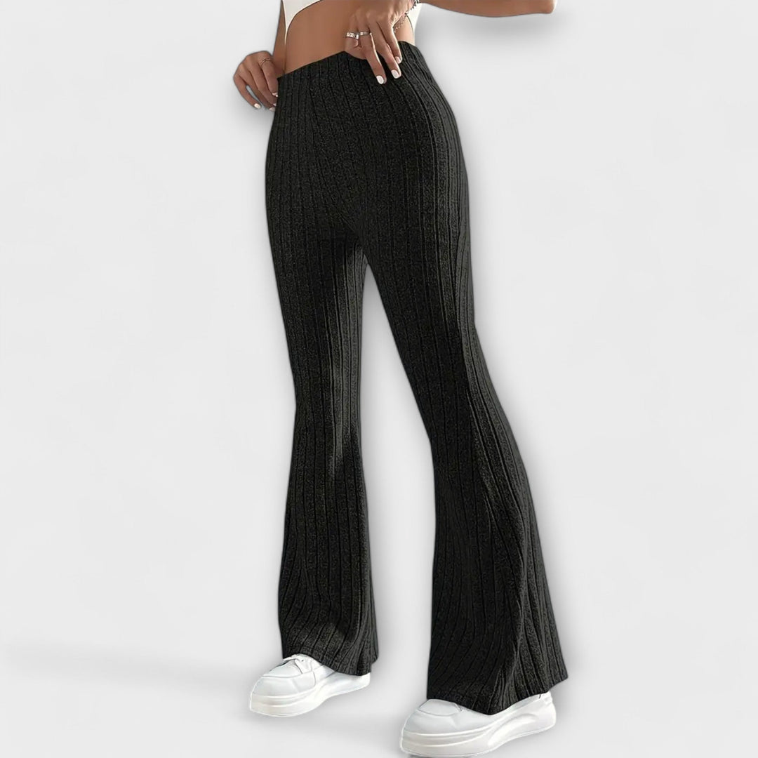 Filomena™ | Pantaloni svasati con struttura fine