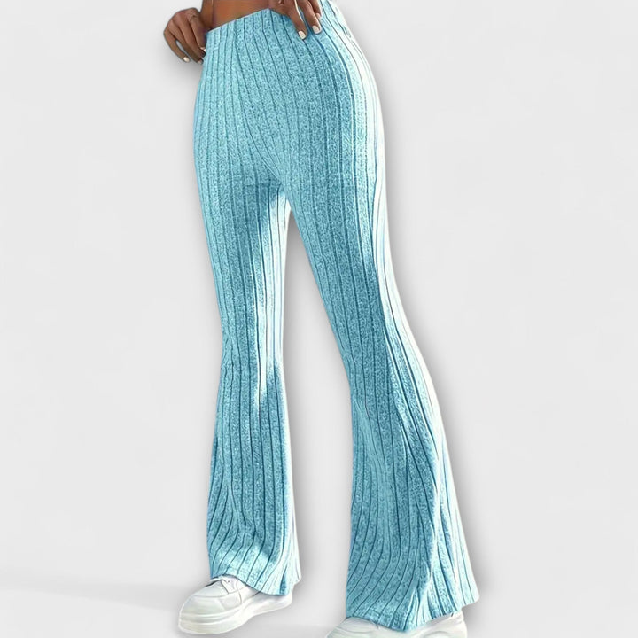 Filomena™ | Pantaloni svasati con struttura fine