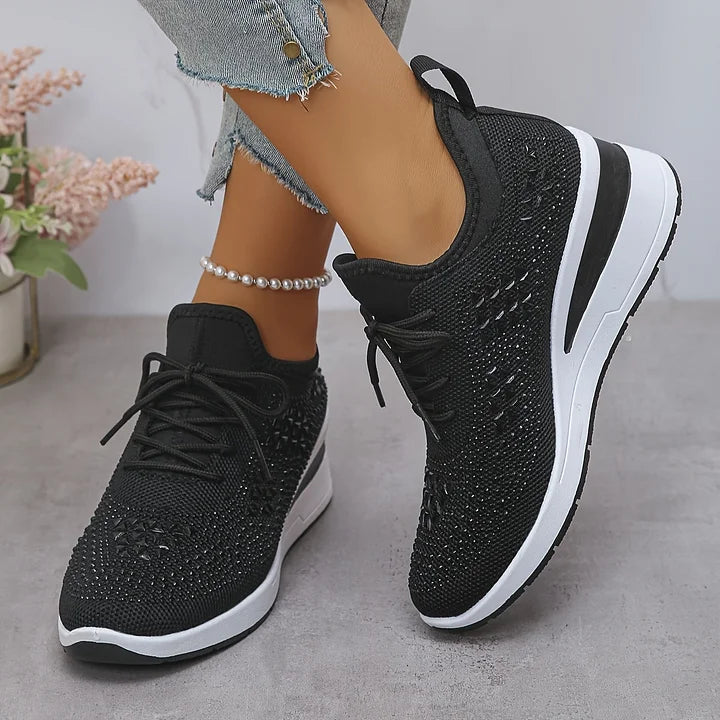 Noemi™ – Scarpe ortopediche con strass scintillanti