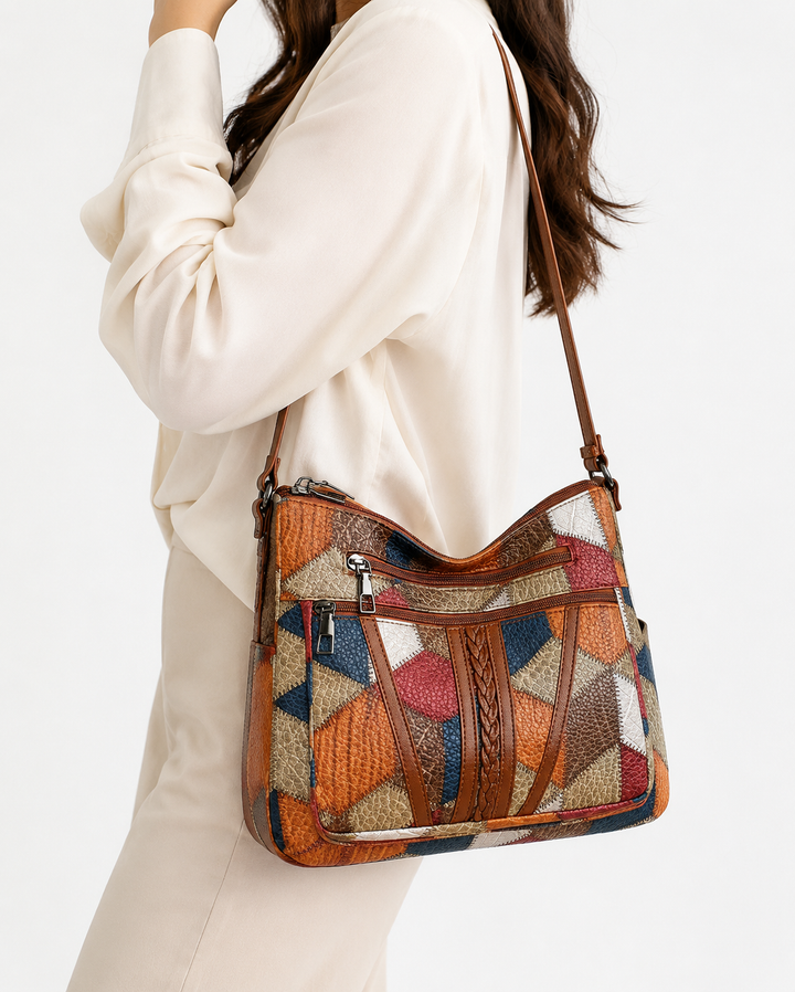 Giorgia™ | Borsa Patchwork Artistica