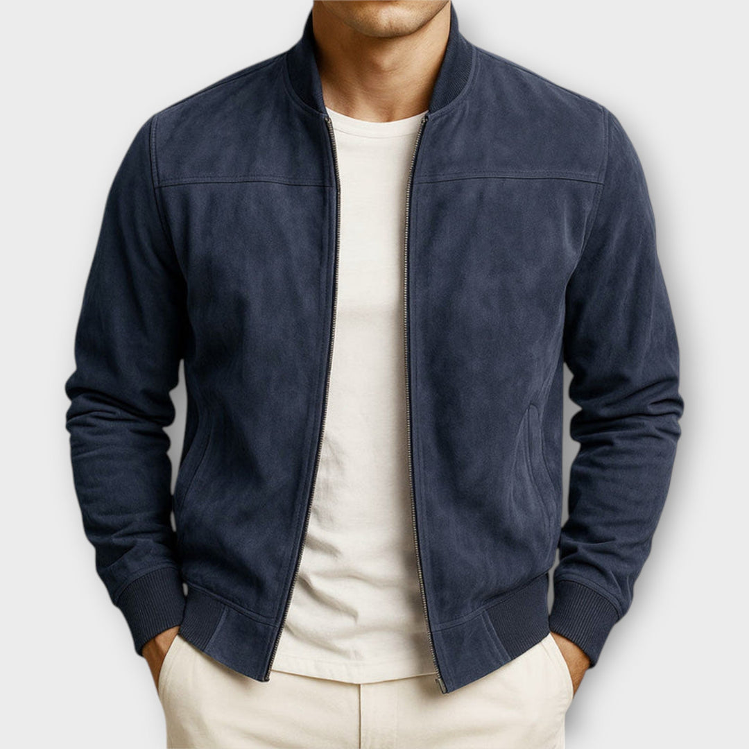 Bruno™ | Giacca Bomber in Camoscio