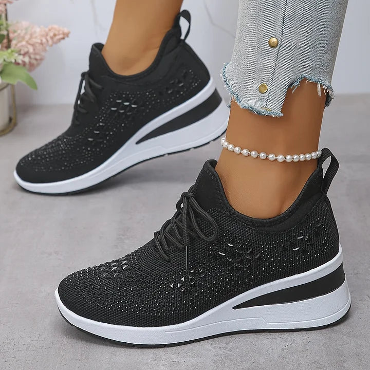 Noemi™ – Scarpe ortopediche con strass scintillanti