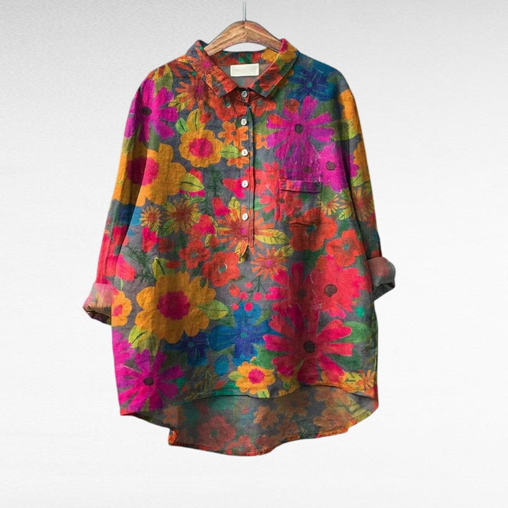 Viviana™ | Camicia Estiva in Lino Raffinata