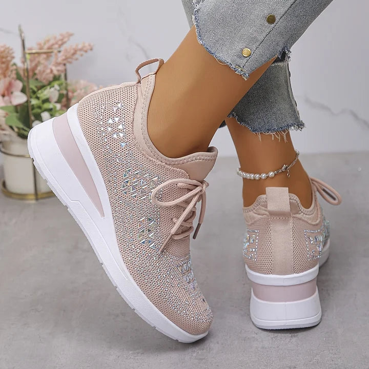 Noemi™ – Scarpe ortopediche con strass scintillanti