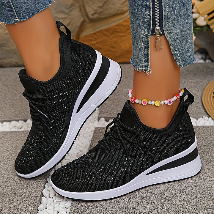 Noemi™ – Scarpe ortopediche con strass scintillanti