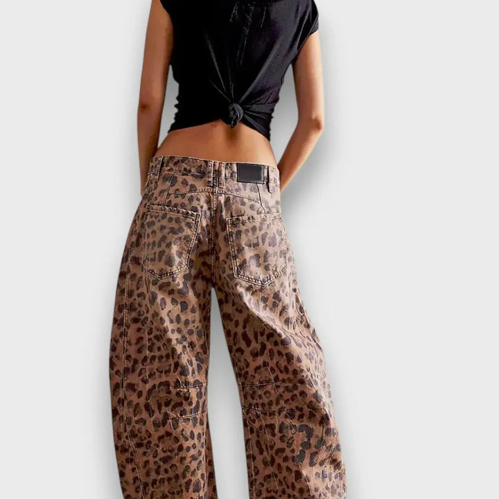 Zita™ | Pantaloni con stampa animale