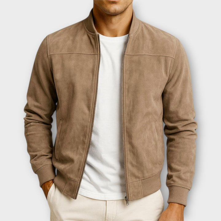 Bruno™ | Giacca Bomber in Camoscio