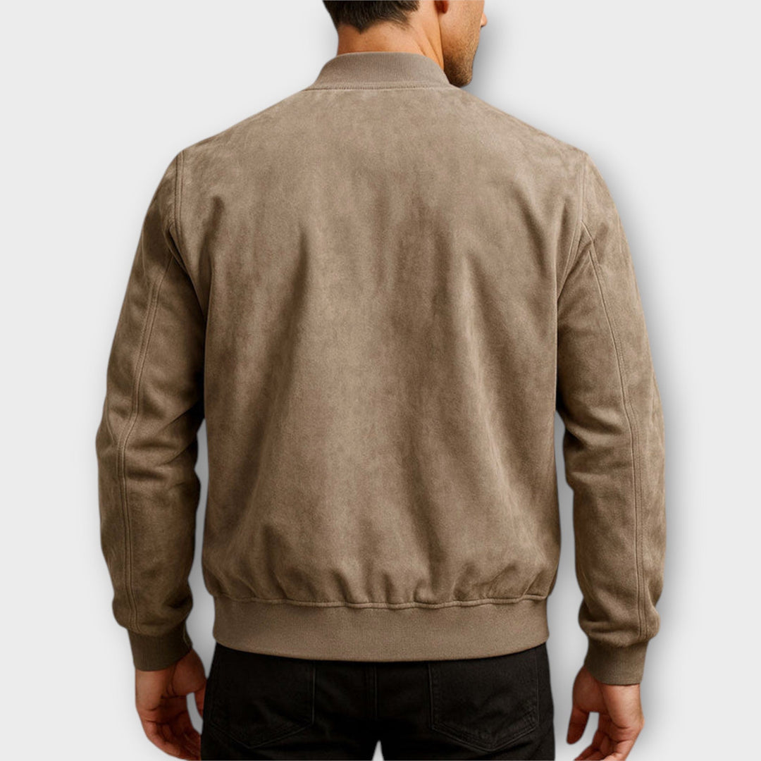 Bruno™ | Giacca Bomber in Camoscio