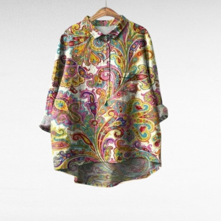 Benedetta™ | Camicia Estiva in Lino Raffinata