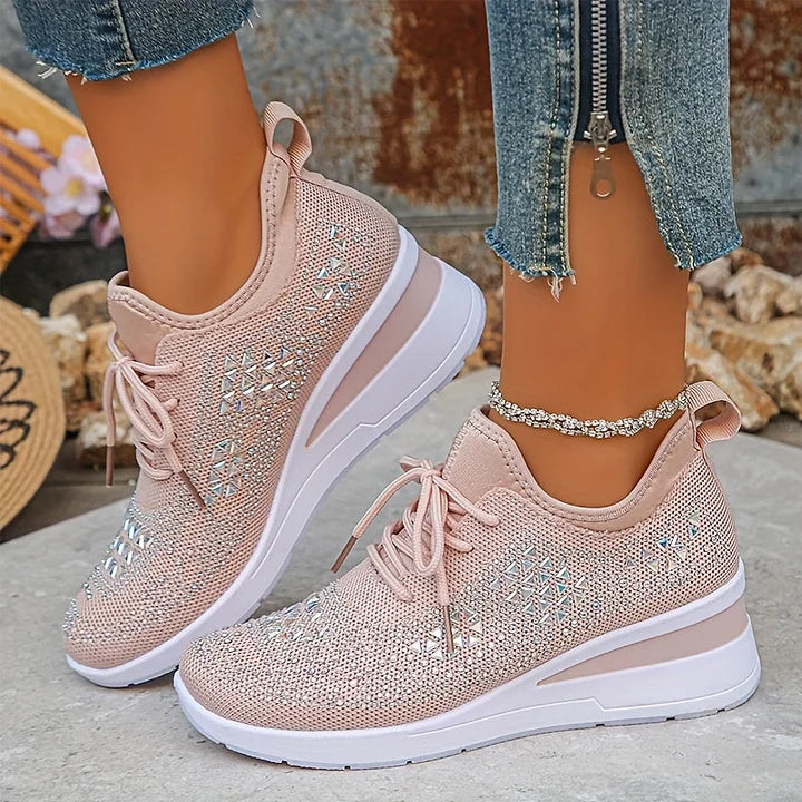 Noemi™ – Scarpe ortopediche con strass scintillanti