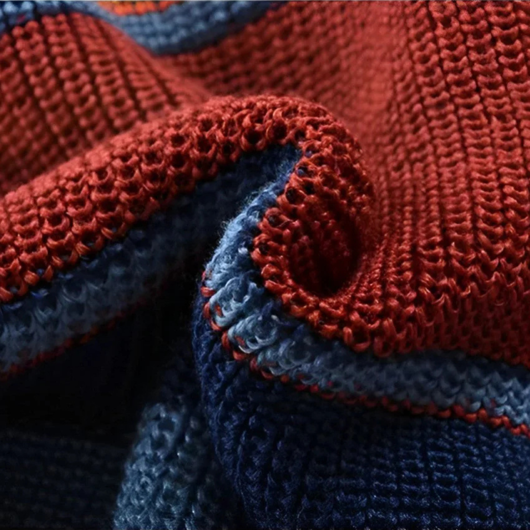 Cesare™ | Cardigan a righe retrò