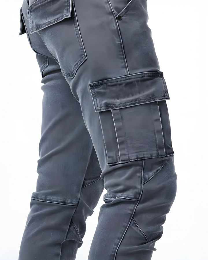 Stefano™  – Pantaloni cargo elasticizzati su misura