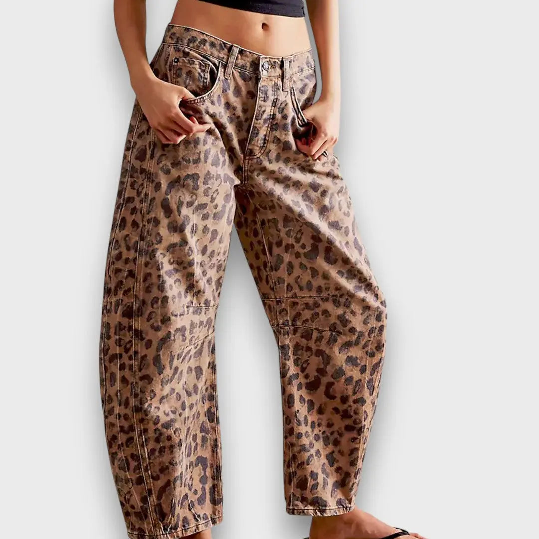 Zita™ | Pantaloni con stampa animale