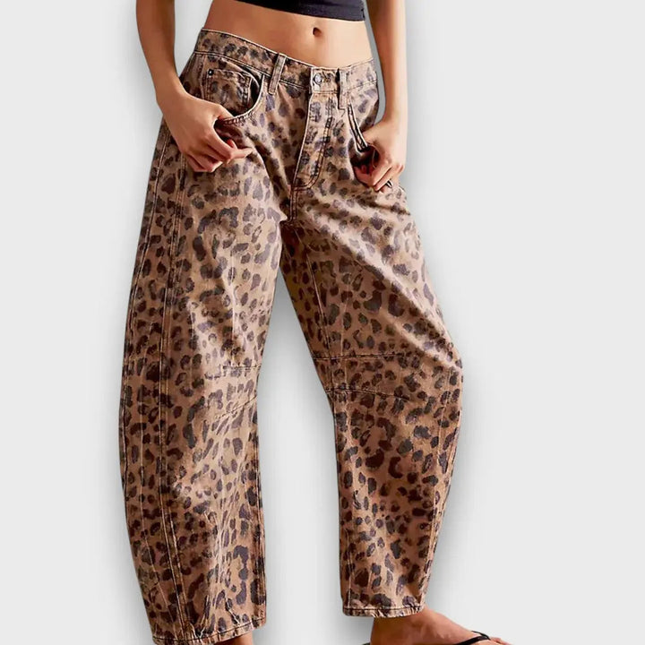 Zita™ | Pantaloni con stampa animale