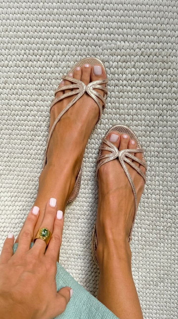 Tara™ | Sandali Dorati