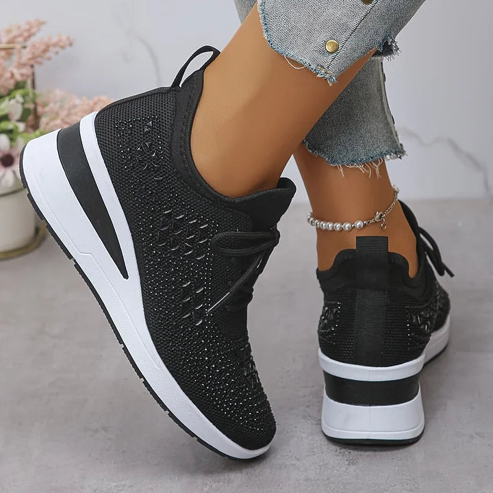 Noemi™ – Scarpe ortopediche con strass scintillanti