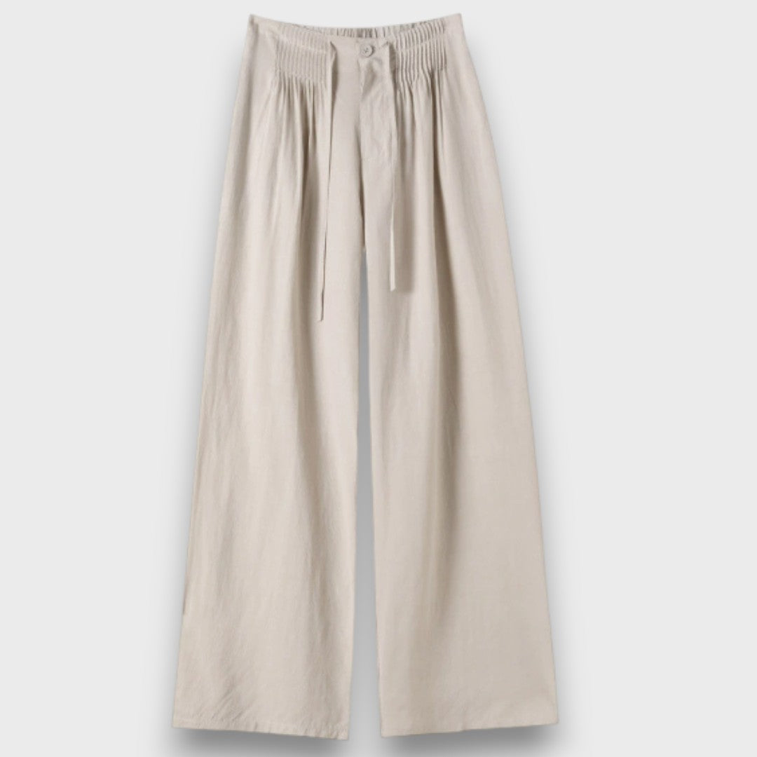 Brunella™ | Pantaloni in Lino Leggeri