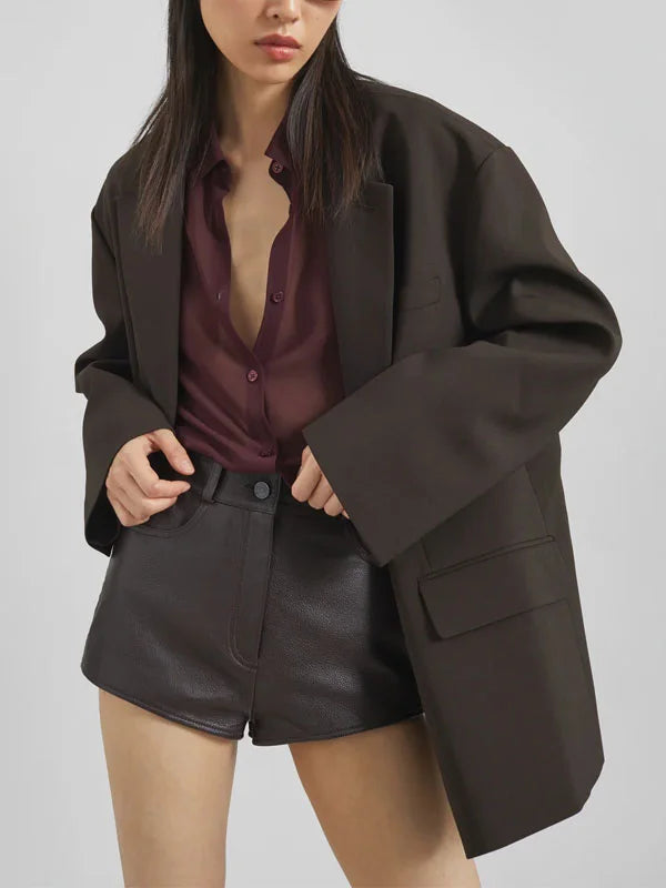 Isabella™ | Blazer Oversized Doppiopetto "Power of Earth"
