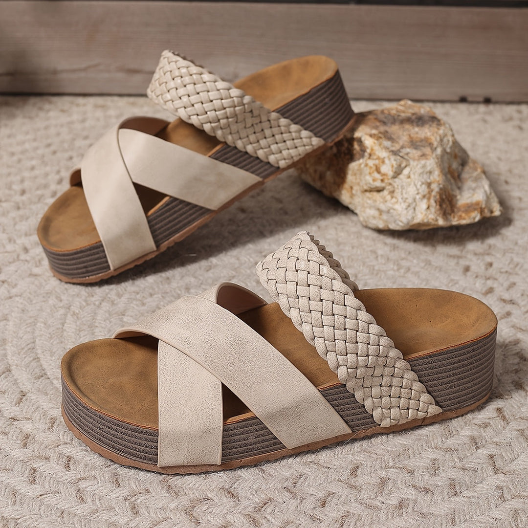 Sofia Maria™ | Sandali Ortopedici in Pelle
