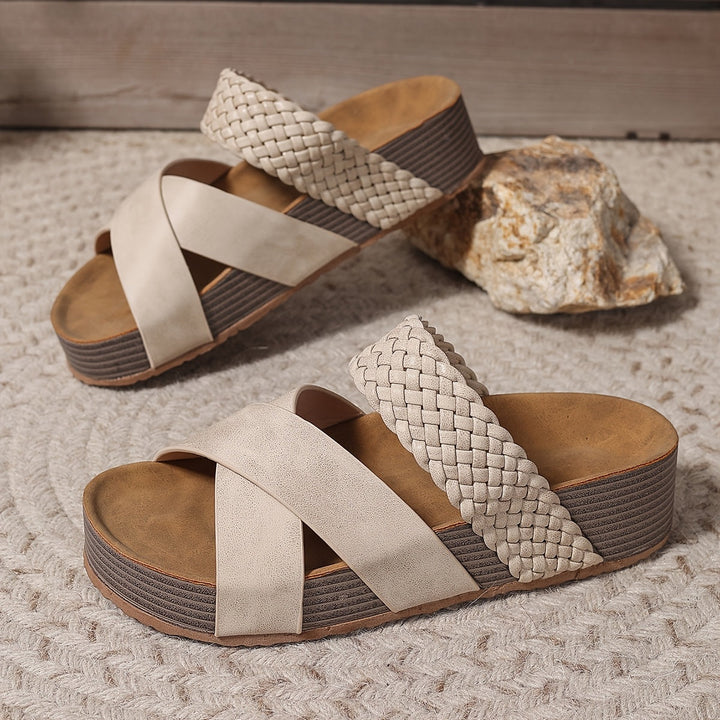 Sofia Maria™ | Sandali Ortopedici in Pelle