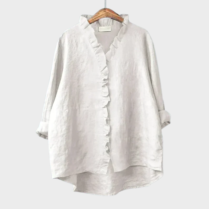 Renata™ | Elegante Blusa Estiva in Lino