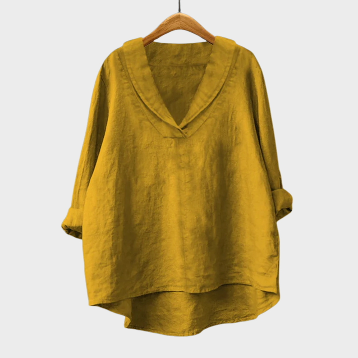 Rebecca™ | Elegante Camicia Estiva in Lino