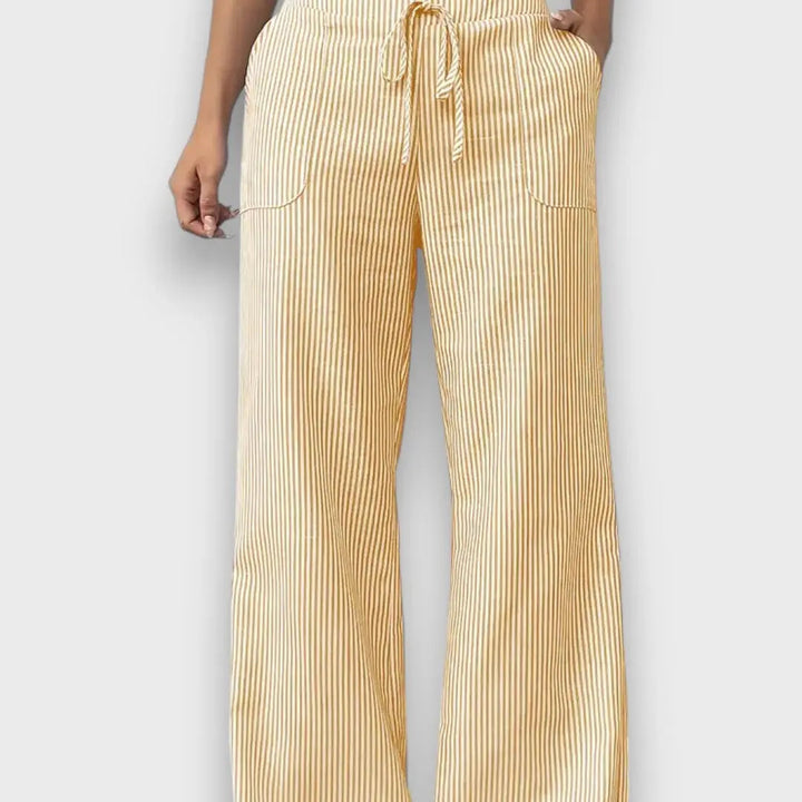 Ofelia™ | Pantaloni con strisce sottili