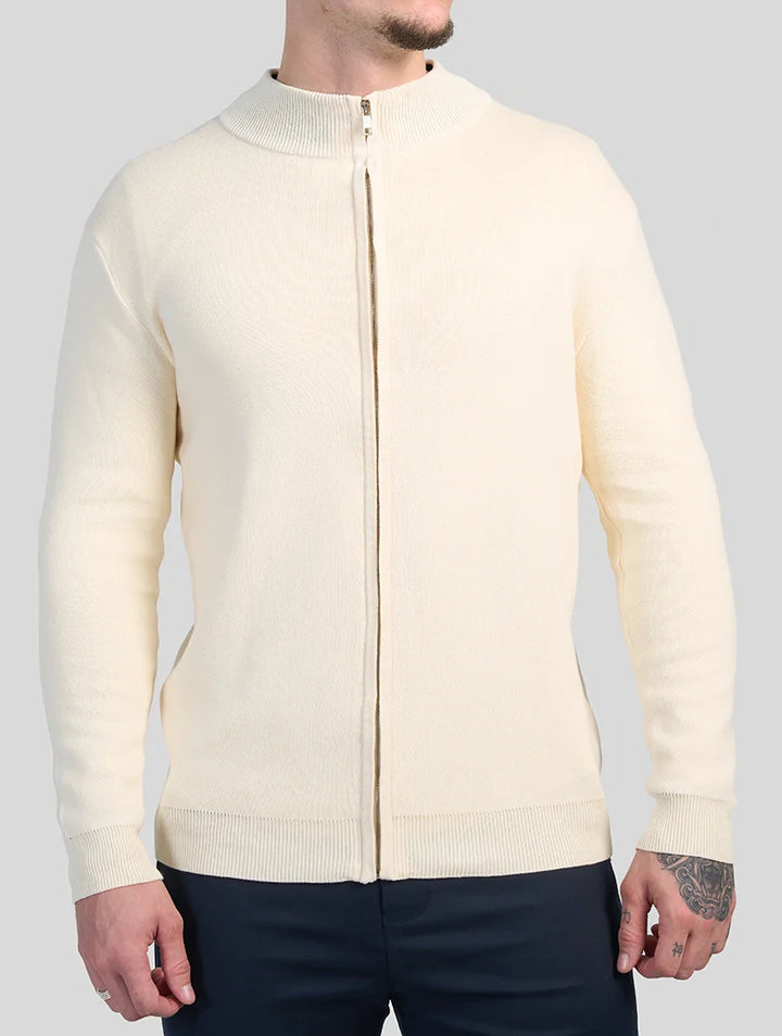 Amalfi™ | Maglione Apollo Zip Beige