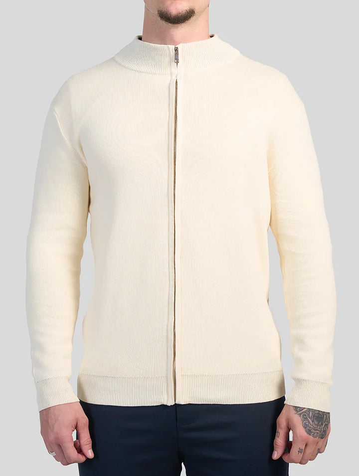Amalfi™ | Maglione Apollo Zip Beige