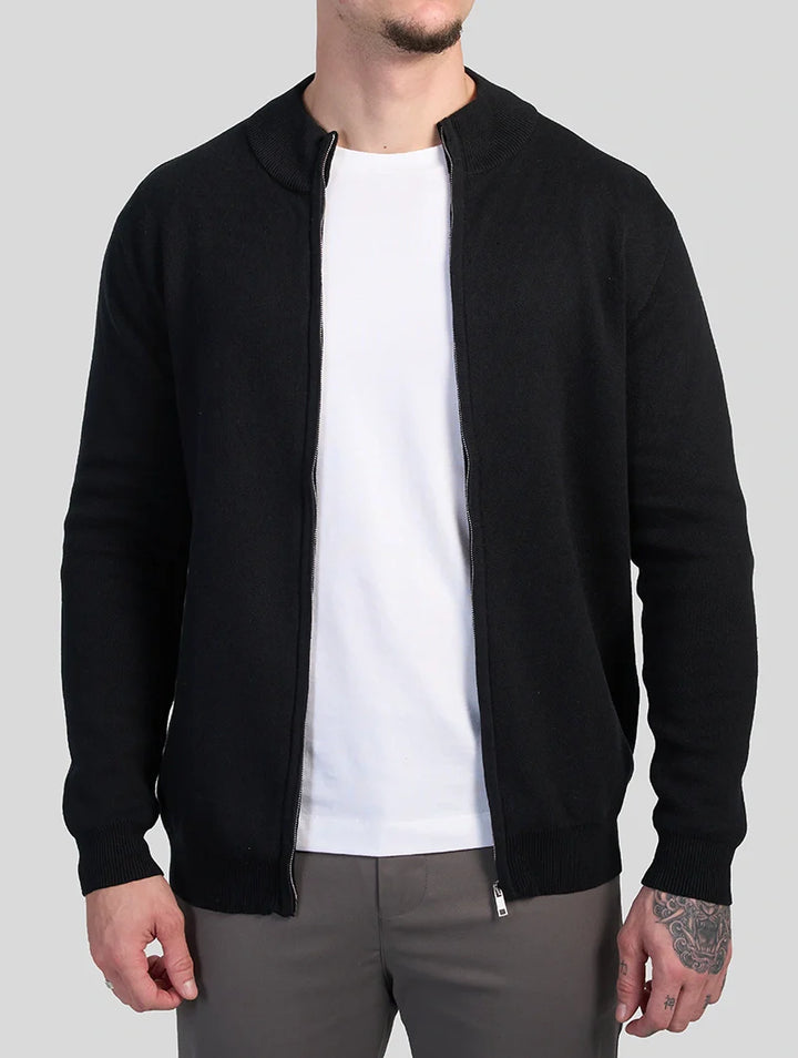 Parma™ | Maglione Zip Apollo Nero
